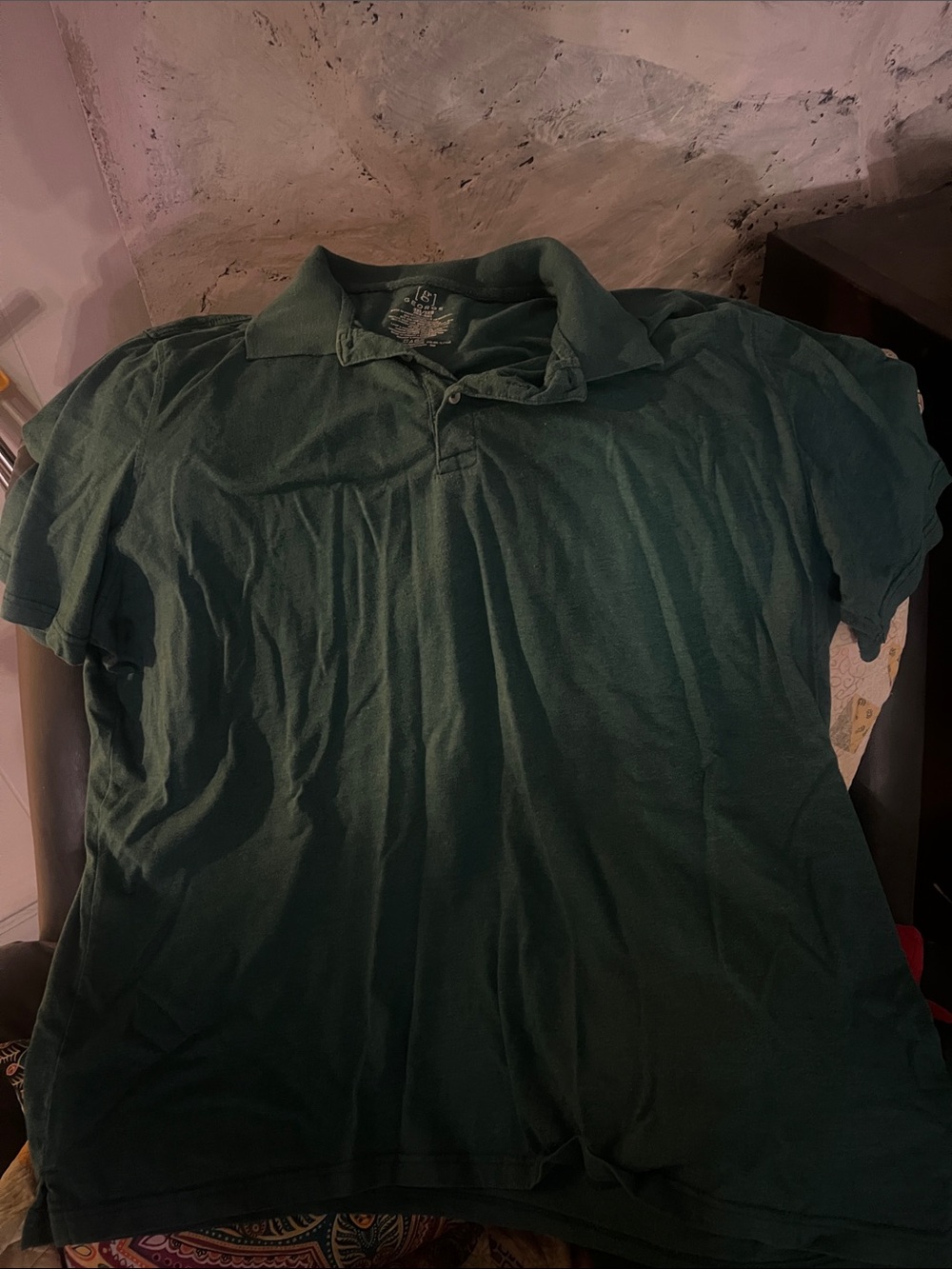 George Men's Dark Green Polo Shirt